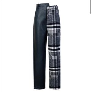Aspen pants, half wool half leathery look.
